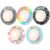 Poola Voidra 5 Set Magnetic Classroom Hall Pass Light System Hall Passes System for Push Bathroom Pass Classroom Decor Push Light Passes for Elementary Teacher Nurse Office Restroom(Rainbow)