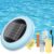 Pool Ionizer Solar Powered,Copper Ionization,Floating Automatic Water Cleaner and Purifier,Up to 65,000 Gal,85% Less Chlorine, Chlorine Free Water,Smart Replacement
