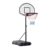 Poolside Basketball Hoop Stand Portable Basketball System Goal, Adjustable Height 3.8′-4.4′, 29″ Backboard