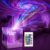 Poouty Northern Lights Projector, Cube Aurora Galaxy Projector with Remote, 16 Color Mood Lighting Dimmable Ocean Light, Memory Function, Trendy Cute Stuff Gifts Bedroom Room (Perple)