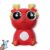 Pop-Out Eye Dragon Squeeze Toy – Stress Relief Sensory Squishy for Adults, Funny Anti-Stress Ball, Ideal Anxiety Toy for Party Favors and Gifts (Red)