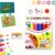 Popcorn Pens, 3D Relief Art Pen, Puffy Popcorn Pens Art，1Box