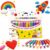 Popcorn Pens Puffy, 3D Magic Art Pens,DIY Bubble Drawing & Coloring，12PCS
