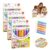 Popcorn Pens, Puffy Popcorn Pens 3D Relief Art Pen Bubble Markers for Kids
