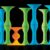 POPDARTS Glow Pack Game Set, Blue and Green
