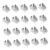 POPETPOP 30pcs Replacement Shelf Pegs Metal Clips for Wardrobe Shelves with Pressfit Design Sturdy Support and Polished Edges for Office Shelving Units in Document Organization
