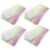 POPETPOP 40sheets Holographic Foil Multi Color Iridescent Shimmering Craft Cardstock Paper for Scrapbooking DIY Card Making School Art Projects with Metallic Reflective Finish