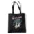 popfunk Marvel Ghost Spider Neon Web Grocery Travel Reusable Tote Bag, Black, 38X42Cm