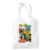 popfunk Star Wars Yoda Japanese Comic Grocery Travel Reusable Tote Bag, White, 38X42Cm