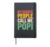 Popi Design For Grandpa From Grandkids Father’s Day Popi Hardcover Journal, Black