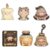 POP JOY Mini PVC Blindbox Figure Magic Manual Series PVC Mystery Toy YUMO Kawaii Magic Collective Cute Figure Gift Blind Box for 3+ Single Box