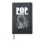 Pop Music R’n’B Singer Stars Headphones Hardcover Journal, Black