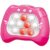 Pop Push Game Toy for Kids, Quick Fast Push Pop Puzzle Handheld Game Light up Fidget Toy 8-12, Bubble Sensory Toys Christmas Birthday Gifts for Kids Ages 3-12 (Pink)