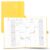 POPRUN Monthly Planner 2027-2028, 6.25” x 8.5”, 18-Month Calendar Book (Jan.27 – Jun.28), Calendar Planner with Monthly Tabs, Storage Pocket, Hard Cover, 100 GSM Paper – Light Yellow