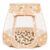 Pop Up Princess Tent with Star Lights for 1 2 3 Year Old Girl Birthday Gifts, Ball Pit for 12-18 Months Baby Girl Toys, Toddler Gifts with Carrying Bag, Indoor&Outdoor Play Tent for Kids (Brown)