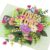 POPWOW Colorful Floral Roses Pop Up Card, Love You, Flowers, Butterfly, 3D Greeting Cards, Ideal Gifts for Birthday, Mothers Day, Anniversary, Valentines Day, 5×7 – Includes Envelope And Message Note