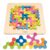 Pordi Wooden Brain Teaser Puzzles for Kids – Montessori STEM Tangram Logic IQ Game, Jigsaw Pattern Blocks Educational Toys, Festival Present for Toddlers Boys Girls Ages 3-6 and Adults (Imagination)