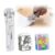 Portable Binder Clip Stapler Handheld Paper Organizer (Transparent)