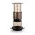 Portable Coffee Maker Manual Pressure Drip Pot with Filter Paper for Home Kitchen, Hand-Washable and Easy to Use for Fresh Coffee Brewing