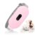Portable Cordless Heating Pad Cramps:COSYGLOW 6 Heat Levels 6 Massage Modes,3S Fast Heating,Period Menstrual Electric Heating Pad,Gifts for Women and Girls Matte-Pink