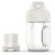 Portable Electric Juicing Bottle, 1200 ml Juice Blending Bottle with Dual Lids, Rechargeable Electric Juicer, 18,000 RPM, Stainless Steel Cutter, for Smoothies and Shakes