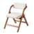 Portable Folding Chair with Back, Foldable Seats for Adults, Office Stool