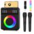 Portable Karaoke Machine for Adults & Kids with 2 Wireless Microphones