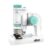Portable Kids LED Microscope 200X Children Mini with Base and Illumination Student Magnifier Scienct Tool(Green)