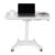 Portable Laptop Desk Height Adjustable Mobile Rolling Desk 80cm