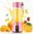Portable Personal Smoothie Blender – 380ml Mini Blender in Travel