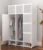 Portable Plastic Modular Cube Foldable Shoe Storage Cabinet Organizer Shelf for Hallway Bedroom Entryway Shoe Shelf, 72 x 47 x 72 mm