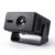 Portable Projector, dual WiFi6,native 1080P HD, supports 4K, low noise, one-handed operation, 180° flexible projection angle，home theater mini