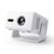 Portable Projector, dual WiFi6,native 1080P HD, supports 4K, low noise, one-handed operation, 180° flexible projection angle，home theater mini