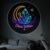 Portable Projector Lamp USB Powered Neon Crescent Moon with Star Accents and Crystal Effect Shapes and Neon Details Shine Within for Home