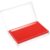 Portable Red Ink Pad for Students and Teachers, Abs Square