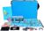Portable Schoolbag Style Electromagnetic Experiment Kit Physics Circuit Magnetism Exploration Set Multi-Functional Electromagnetism Lab Apparatus with Ammeter Coil and Electros