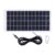 Portable Solar Panel 5W 12V Charger for Security Camera Outdoor Hiking RV Trip Waterproof 248x122mm