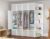 Portable Wardrobe Plastic Modular Cube Foldable Shoe Storage Cabinet Organizer for Hallway Bedroom Entryway Shoe Shelf Shoe Shelf for Shoe Toys, 147x47x165cm