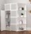 Portable Wardrobe Plastic Modular Cube Foldable Shoe Storage Cabinet Organizer for Hallway Bedroom Entryway Shoe Shelf Shoe Shelf for Shoe Toys, 147x47x147cm