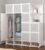 Portable Wardrobe Plastic Modular Cube Foldable Shoe Storage Cabinet Organizer for Hallway Bedroom Entryway Shoe Shelf Shoe Shelf for Shoe Toys, 183x47x201cm