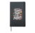 Positive Affirmations Motivational Self-Esteem Quotes Women Hardcover Journal, Black