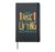 Positive Quote We Rise By Lifting Others Men Women Kids Hardcover Journal, Black