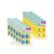 Post-it Flags Office Bundle, 12 Blue and 12 Canary Yellow Color Flag dispensers Included, 1 x 1.7 inch, 1200 Total Sticky Flags | (680-BE12 and 680-YW12)