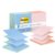 Post-it Pop-up Notes, 3 x 3 in, Assorted Alternating Colors, 12 Pads
