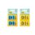Post-it Printed Initial Here and Notarize Flags Bundle, 2 Blue and 2 Yellow Flag dispensers Included, 1 x 1.7 inch Size, 200 Total Flags | (680-IH2 and 680-NZ2)