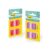 Post-it Sticky Flags Bundle -680-RD2+680-PU2- (Pack of 2, Red and Purple)