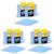 Post-it Super Sticky Big Notes, 8 in. x 8 in., Extra Large Sticky Notes Washed Denim, 2 Pads, 60 Sheets Total, Great for Vision Boards, Creative Projects, Study Spaces, Group Brainstorming, and More