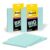 Post-it Super Sticky Big Notes, 8 in. x 8 in., Extra Large Sticky Notes in Fresh Mint, 2 Pads, 60 Sheets Total, Great for Vision Boards, Creative Projects, Study Spaces, Group Brainstorming, and More