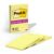 Post-it Super Sticky Notes, 4 x 6 in, Canary Yellow, 3 Lined Pads
