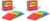 Post-it Super Sticky Notes, 5 Sticky Note Pads, 3 x 3 in., School Supplies and Office Products, Ideal for Textbooks, Notebooks, Walls and Vertical Surfaces, Playful Primaries Collection (Pack of 2)